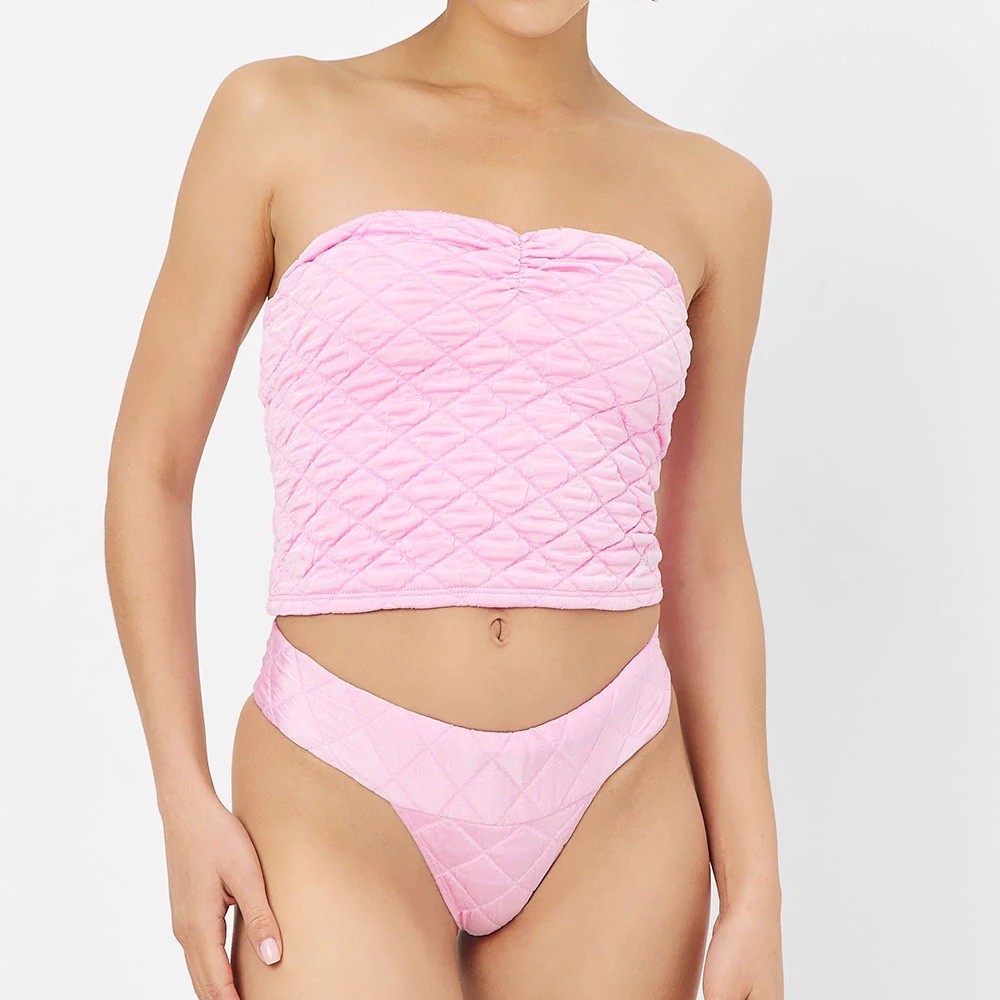 Lani Strapless Puff Top